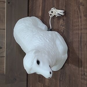 Vintage lamb blow mold 19"